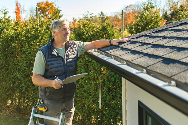 Professional Emergency Roof Repair technician working in Pembroke, VA